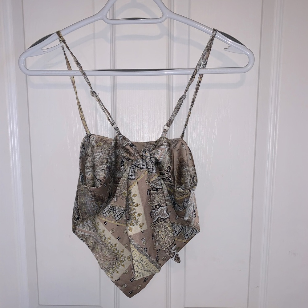 Sexy Silk scarf shirt - Picture 6 of 13